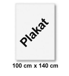 Plakaty papier kredowany blyszczacy 100 g DIN100x140cm