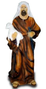Christmas flu figure shepherd model 90