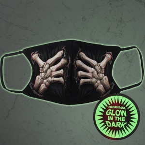 Atemschutzmaske mit Motiv Glow in the dark MASK-021