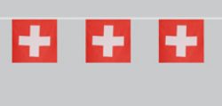 Flaggenkette Schweiz