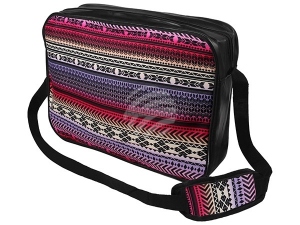 Messenger Bag Motivo Azteca colores diferentes