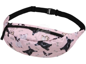 Fanny pack Hipbag Dogs pink