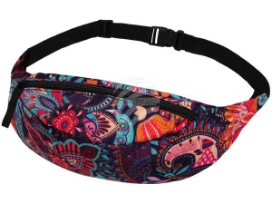 Fanny pack Hipbag Abstract pattern varicolored