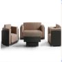 Poly Rattan Lounge Gruppe 4 teilig