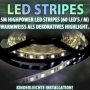 LED Stripes 5400 lm 60 LEDs 5m High Power hot white