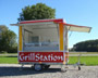 Selling trailer grill station 2,50 m