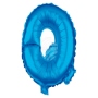 Folienballon Helium Ballon blau Buchstabe Q