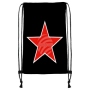 Gym bag Gymsac Design black Star white/red