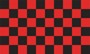 Flag Checkered black red