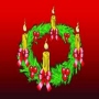 Flag Christmas Advent Wreath