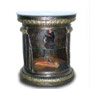 Egipski wizytowka kolumnie czarny 68 cm