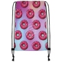 Gym bag Gymsac Design Donuts pink/light blue/pink