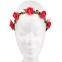 Floral wreath red
