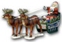 Santa Claus on carriages K276